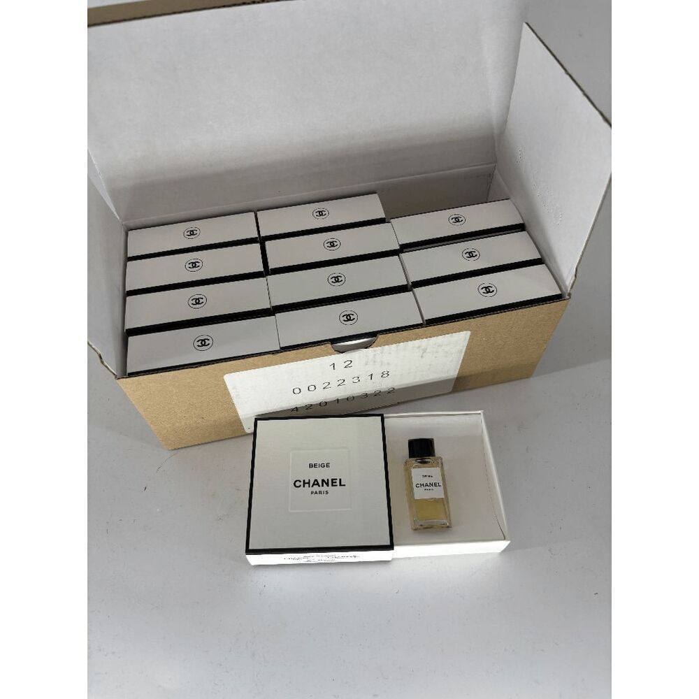 New Samples Set of 12 Chanel Eau De Parfum Miniature Collectable Splash Bottle - Picture 2 of 4